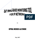 Software Monitoring Tool for IP Networks