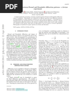 Download Differences Between Fresnel and Fraunhofer Diffraction Patterns by Andrea Espinosa SN285255779 doc pdf