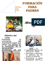 Taller Para Padres PROPUESTA