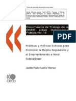 Prácticas y Políticas Exitosas Para Mejora Regulatoria