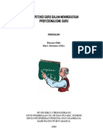 Makalah-Kompetensi Guru Dalam Meningkatkan Profesionalisme Guru