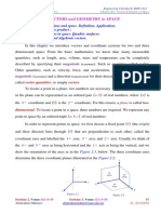 LECTURE 5 Vectors in Plane and Space S1 2015-2016