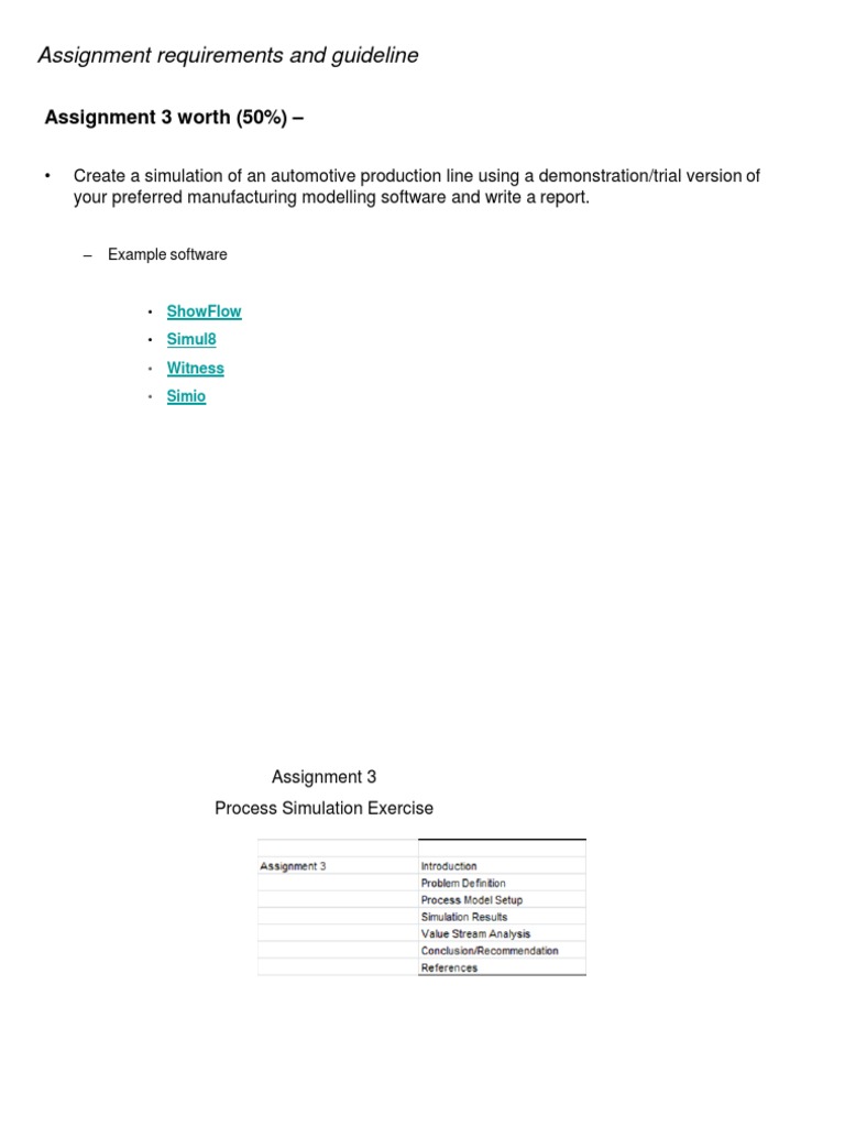 Assignment Requirements and Guideline | PDF | Technology & Engineering