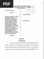 Auburn whistleblower  lawsuit