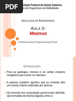 Minerais