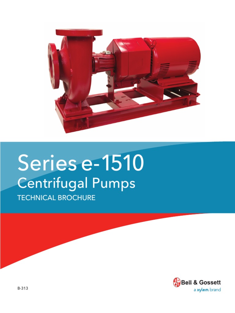Bell & Gossett 1510 Pump Mechanical Engineering