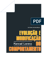 Konrad Lorenz - Evoluo e Modif