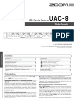 Zoom UAC-8 Mode d'employ