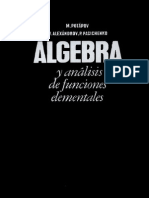 Álgebra y Análisis de Funciones Elementales [M. Potápov - V. Alexándrov - P. Pasichenko]