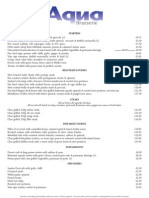 6036 - Food - Wine Menu - Aqua