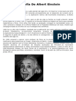 Biografía de Albert Einstein