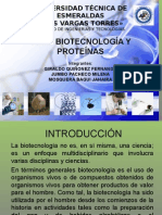 Biotecnologia y Proteinas