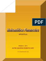 Apostila Matemática Financeira - Maurício Cury