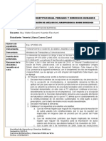 Presentación de Analisis de Jurisprudencia Sobre Derechos Huma