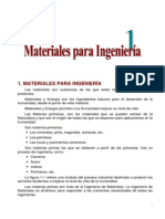 Materiales para Ingenieria