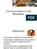 Workplace Communication Skills