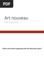 Design Movements Timeline Overview | PDF | Minimalism | Art Nouveau