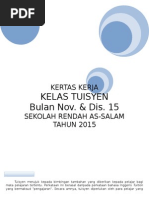 Kertas Kerja Kelas Tuisyen