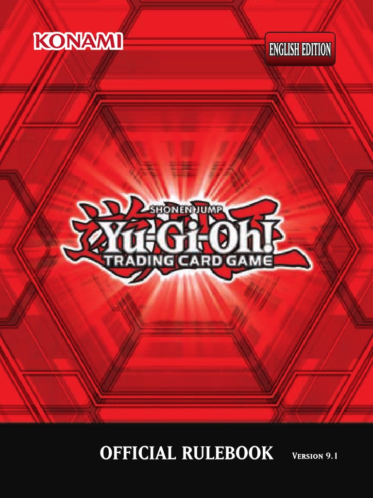 YuGiOh Rules PDF Gaming Playing Cards