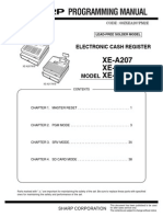 Programming - Manual-Case Reister Xe A207