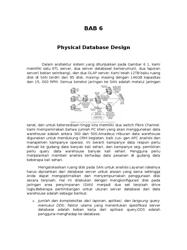 Physical database design pdf