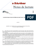 "Le Morte DArthur": Notes de Lecture Volet 106