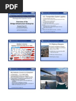 Overview of The Bridge Infrastructure Enterprise: U.S. Transportation System Logistics