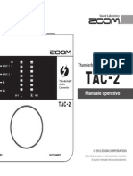Zoom TAC-2 Manuale Operativo (Italian)