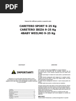 Caretero Sport-Ibiza manual de utilizare