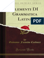 Elementi DI Grammatica Latina 1300015814 PDF