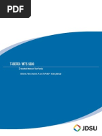 MTS-5800 User Manual Ethernet Testing en