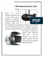 Noleggio Strumentazione Luci