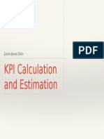 KPI Calculation and Estimation