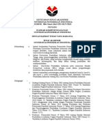 Ketetapan Senat Akademik Universitas Pendidikan Indonesia NOMOR: 004 /senat Akd./UPI-SK/V/2012