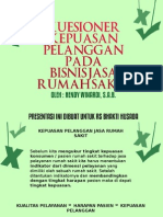 Kuesioner Kepuasan Pelanggan