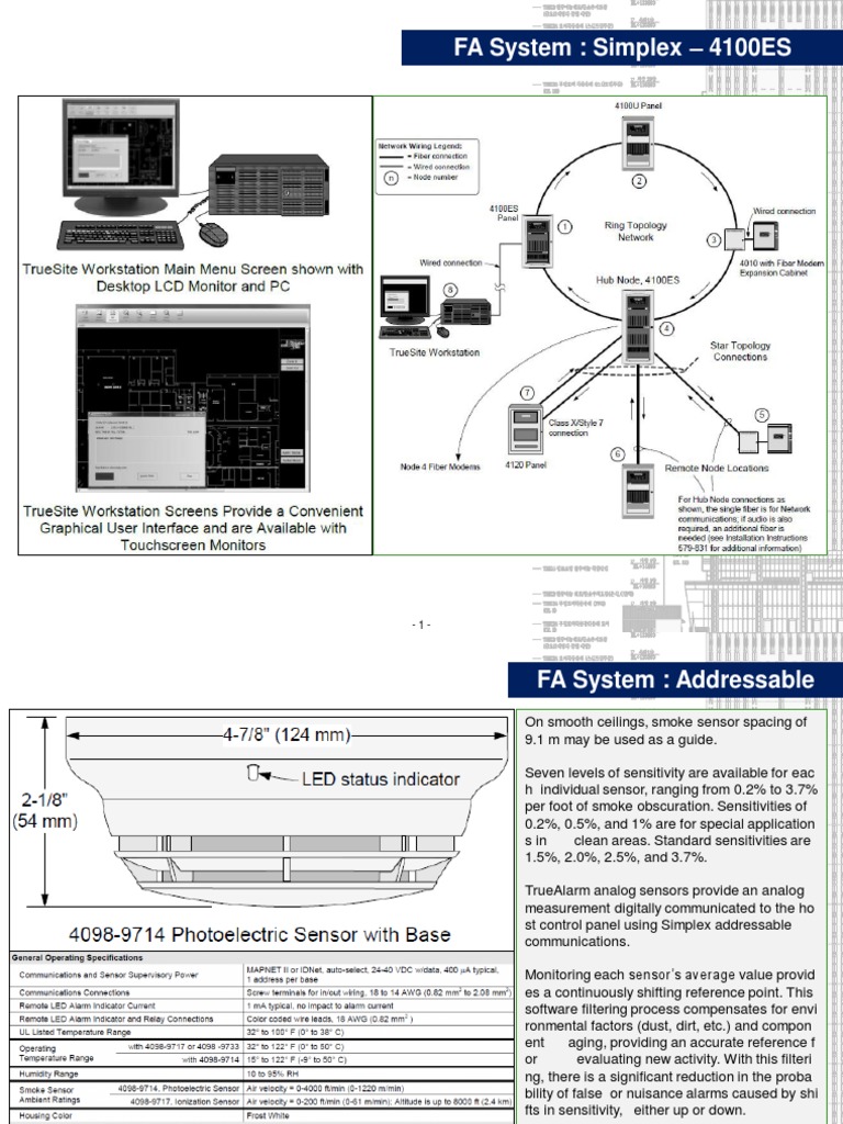 Fire Alarm (Simplex) PDF | PDF | Computers | Technology & Engineering