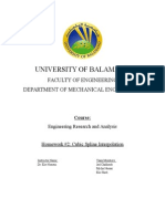 University of Balamand: Faculty of Engineering Department of Mechanical Engineering