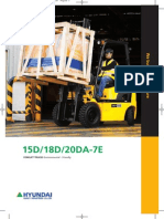 Hyundai Forklift Specification