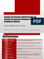 Gestión Del Sistema Administrativo de Gestión de Recursos