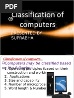 Classification of Computer