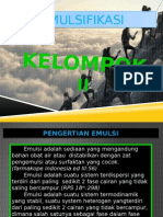 Emulsi Kelompok 2