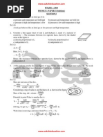 IIT JEE Physics Questions