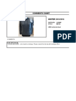 Comments Chart: Supplier: Luisine Style: MA156 LINK Technical Sheet
