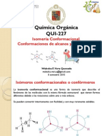 Clase 7 Isomería - Conformación de Alcanos y Cicloalcanos