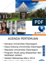 Profil Universitas diponegoro 2015
