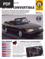 Saab 900 Convertible 86 93 (Opt)