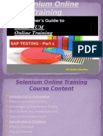 Online Selenium Training With Full Course Content