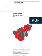 Training Course Gas Burner