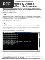 Linha de Comando_ 12 Opções e Recursos Do Prompt Indispensáveis