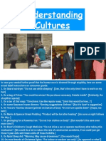 Understanding Cultures